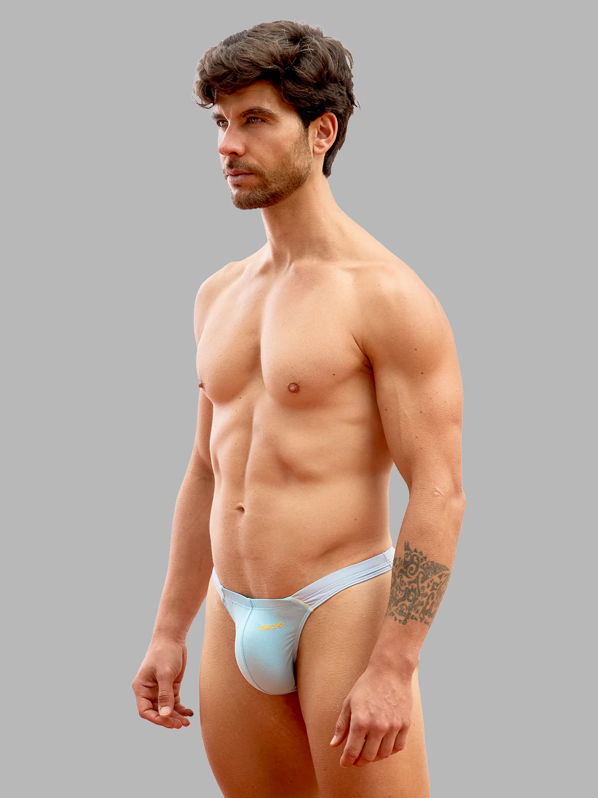 Set de 3 Tangas Thunder Azul Cielo - Image 3